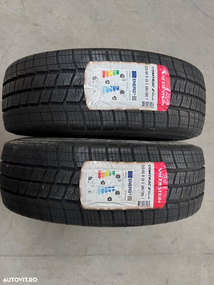 Vând 2 anvelope 215/65/15c vredestein de patru sezoane noi - 1