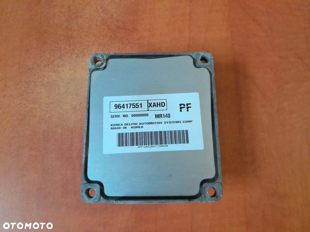 Sterownik silnika Chevrolet Aveo Kalos 02-07r. 1.4 16v 96417551 - 1