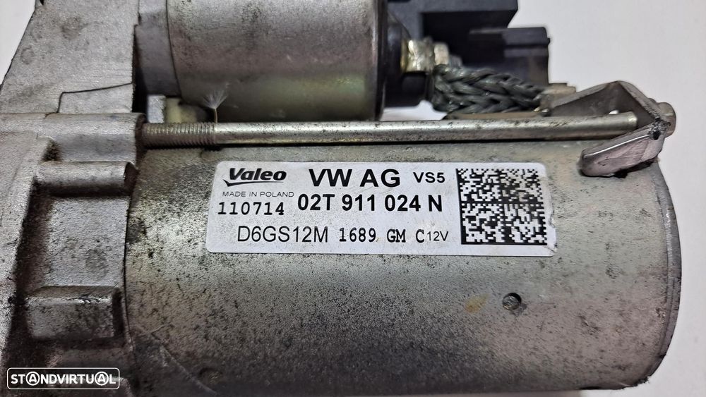 MOTOR ARRANQUE SKODA FABIA I 2014 -02T911024N - 4