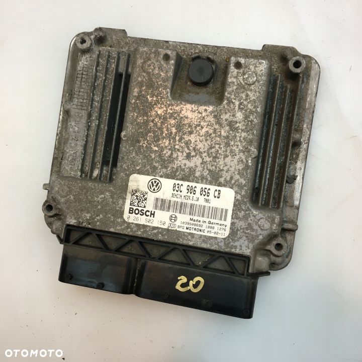 STEROWNIK SILNIKA GOLF V 1.6 FSI BLF 03C906056CB - 1