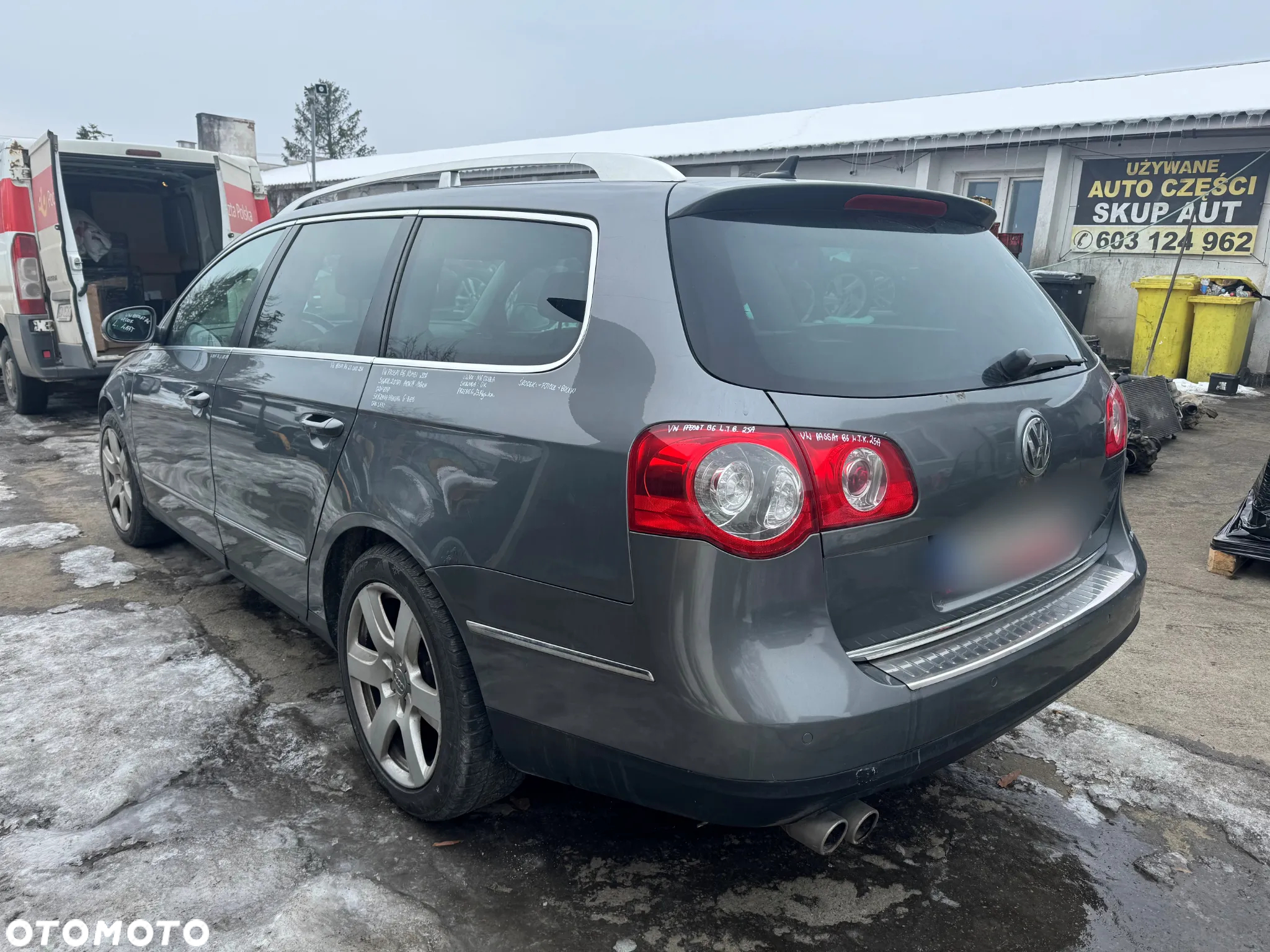 VW PASSAT B6 KOMBI 2006 2.0 TDI 140KM LA7T BMP NA CZĘŚCI - 6