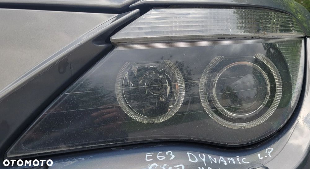 LAMPA LEWY PRZÓD PRZEDNIA XENON SKRĘTNY BMW E63 E64 PRZEDLIFT EUROPA - 2