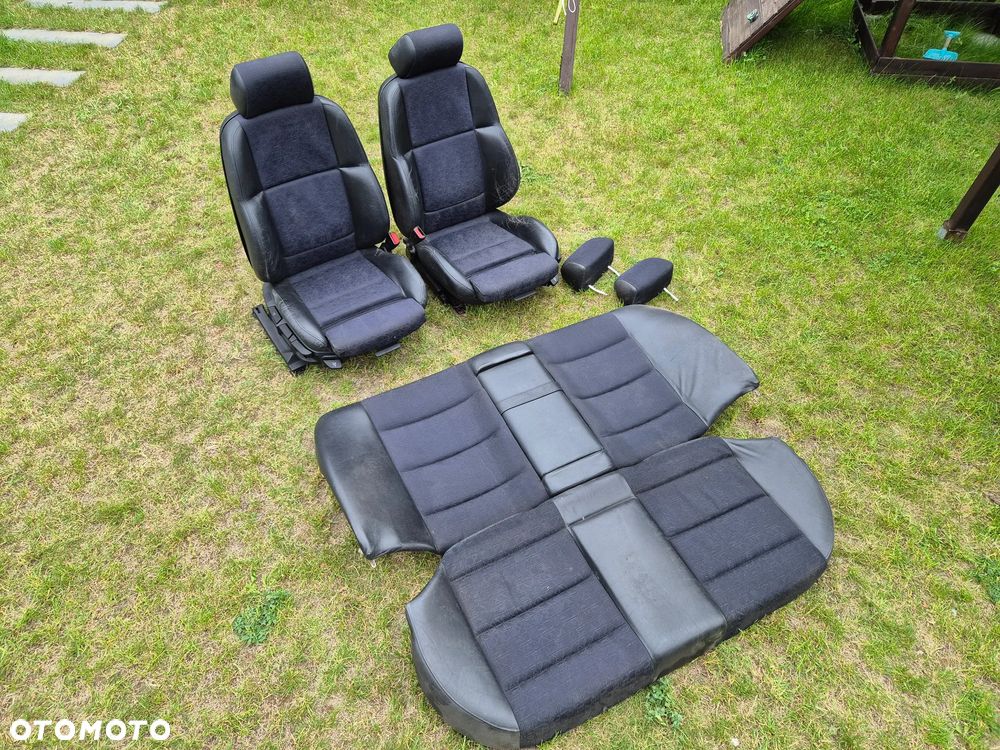 FOTELE SIEDZENIA BMW E36 SEDAN SKÓRA SPORT SPORTY SPORTSIZE M PAKIET WYSYŁKA !!! - 2