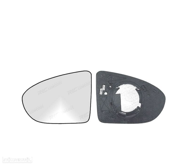 VIDRO ESPELHO BASE ESQUERDA NISSAN QASHQAI 06-14 - 1