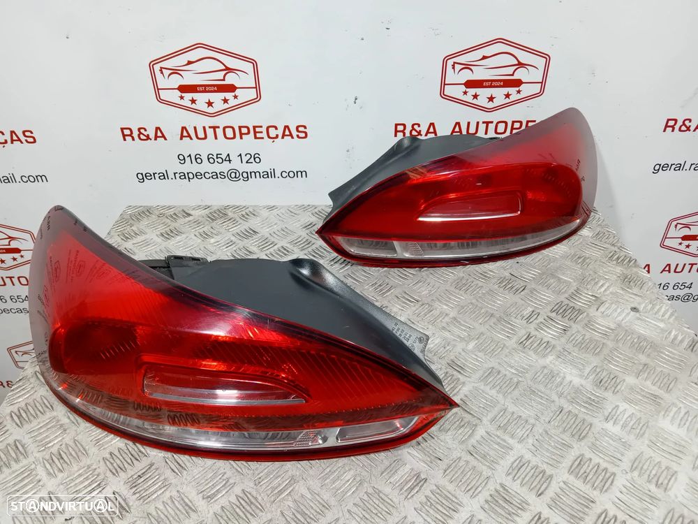 Farolim Trás Traseiro Esquerdo Vw Scirocco Original - 6