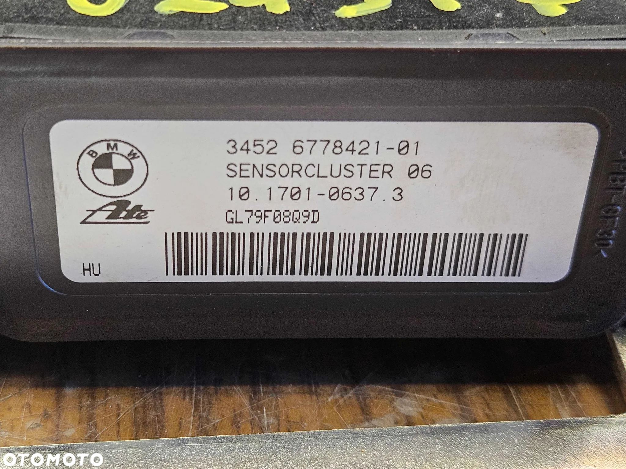 Czujnik ESP 6778421 Przyspieszenia Obrotu Sensor Czujnik BMW 1 3 E81 E87 E90 E91 E92 - 3