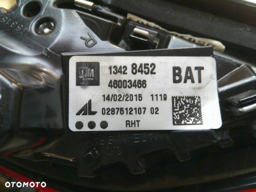 OPEL CORSA E 14+ 5 DRZWI PRAWA TYLNA LAMPA KLAPA ORYGINAŁ EUROPA - 5