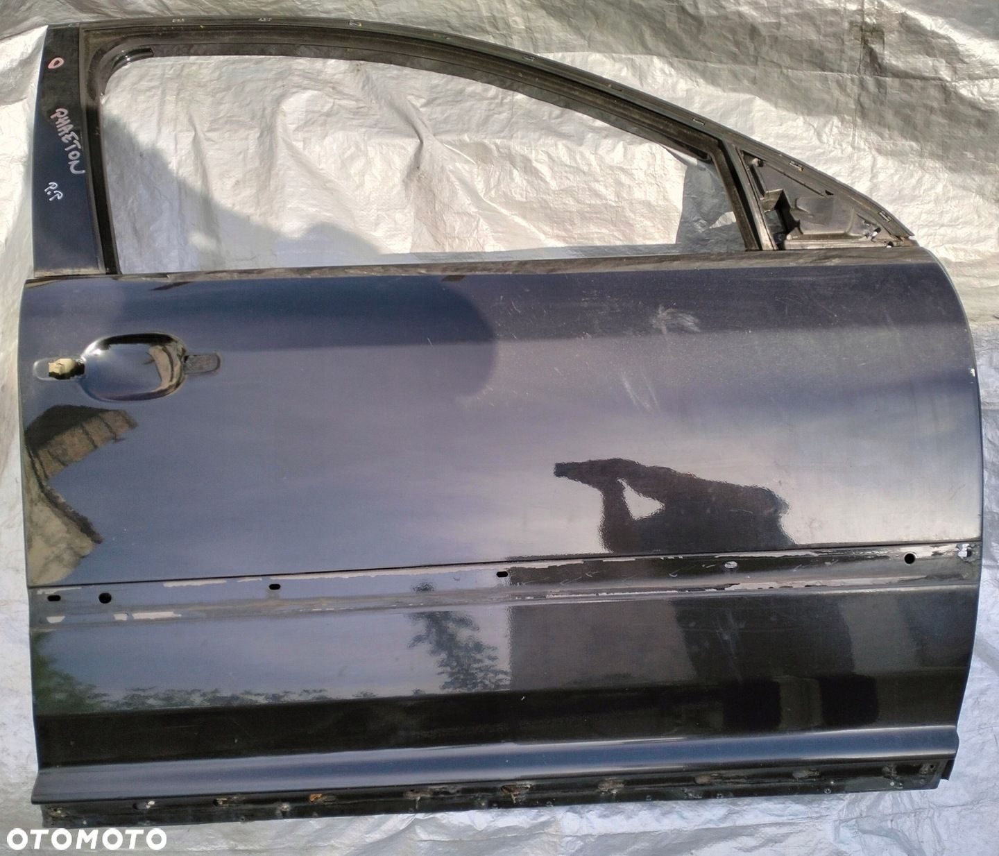 DRZWI PRAWE PRZEDNIE PRZÓD VW PHAETON LIFT 02-10r LR9V 3D0864942 - 2