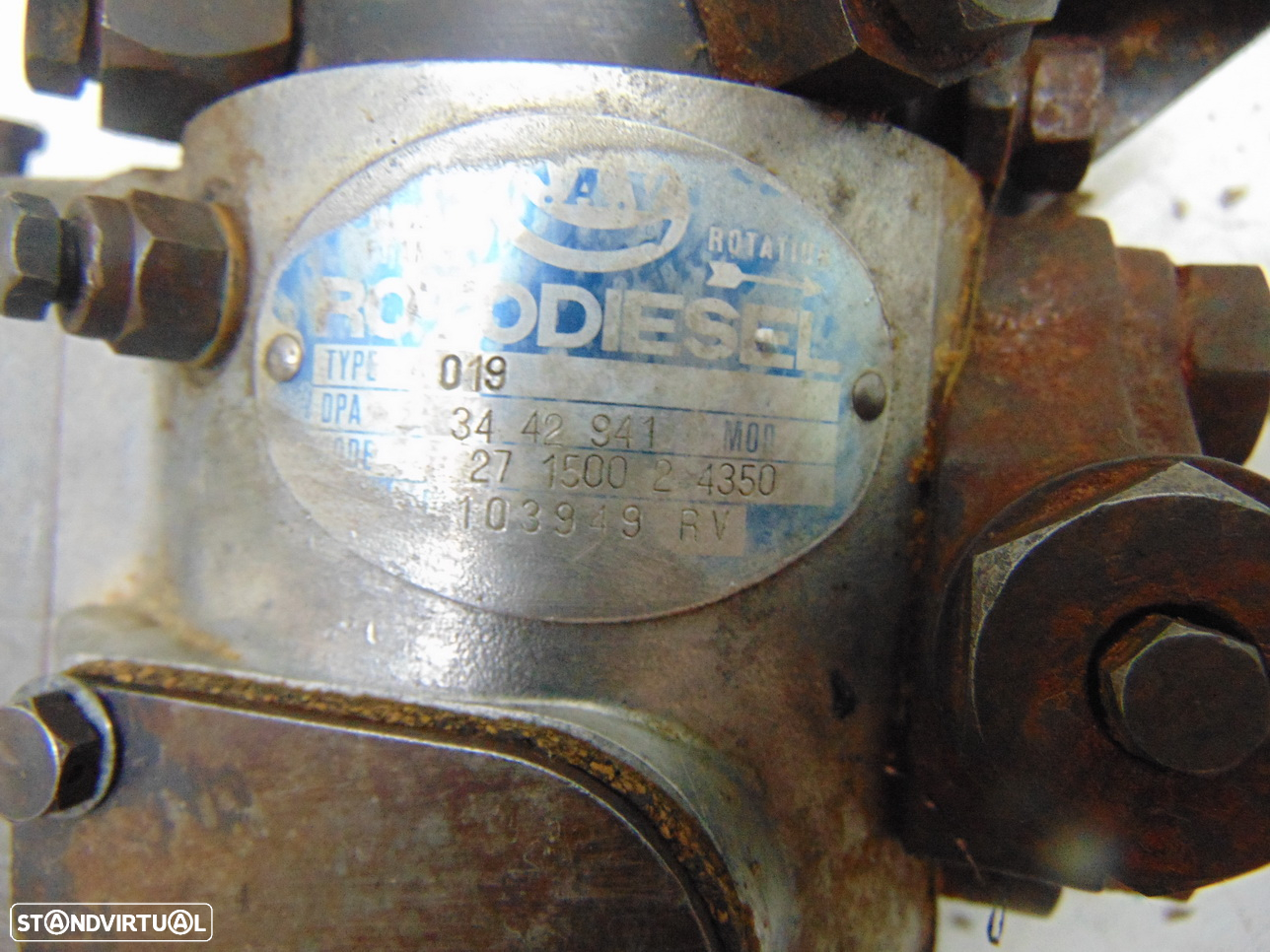 Peugeot 404 Bomba injectora/Gasóleo - 7