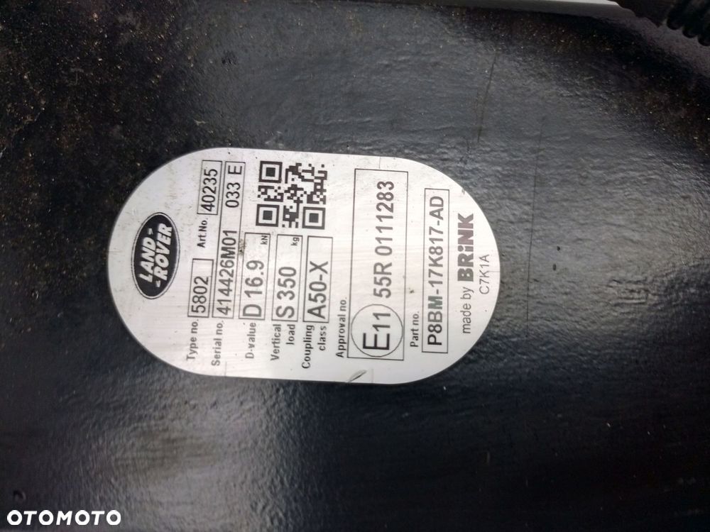 LAND ROVER DEFENDER II L663 19- HAK HOLOWNICZY ELEKTRYCZNY P8BM-17K817-AD ÷ - 8