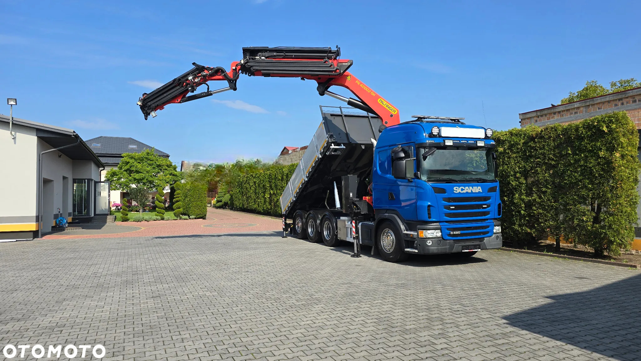 Scania G480 8x4 CRANE Palfinger PK 42002 SH + JIB PJ080 - 29