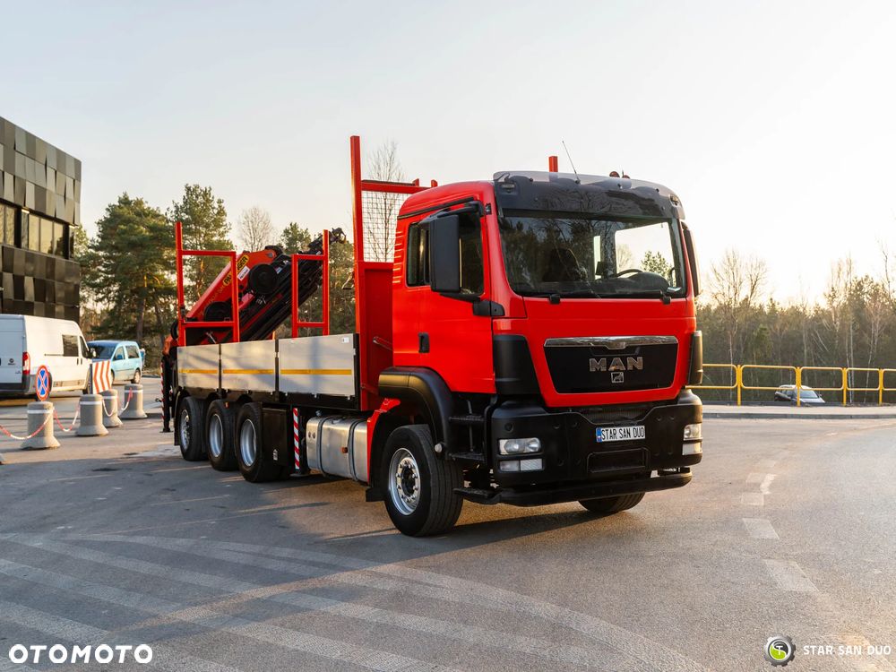 MAN TGS 35.400 8x4 Palfinger PK 34002 HDS Żuraw Wciągarka Cran Kran Winch Rotator - 9