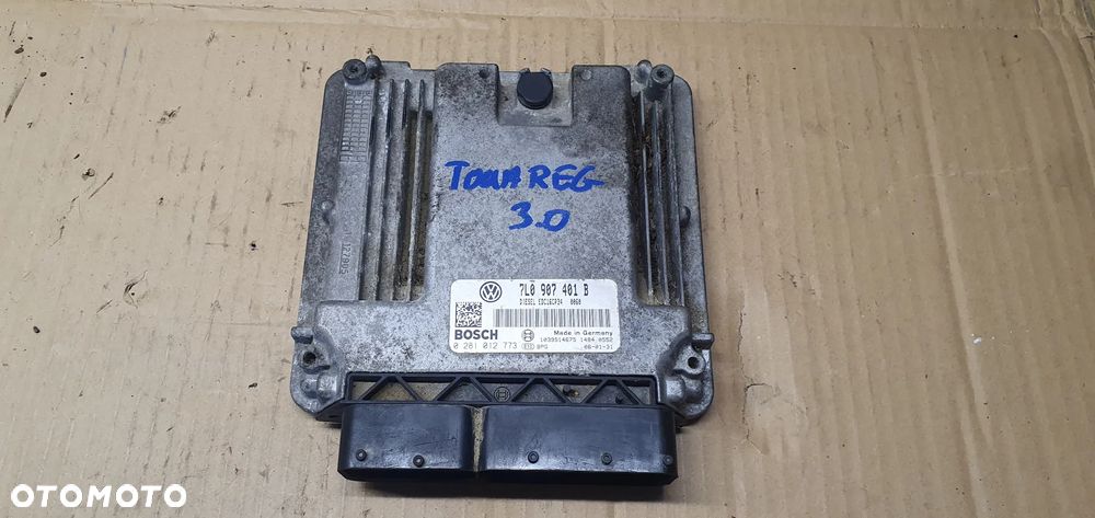 Sterownik komputer silnika VW Touareg 7L 3.0 TDI 7H0035191B - 1