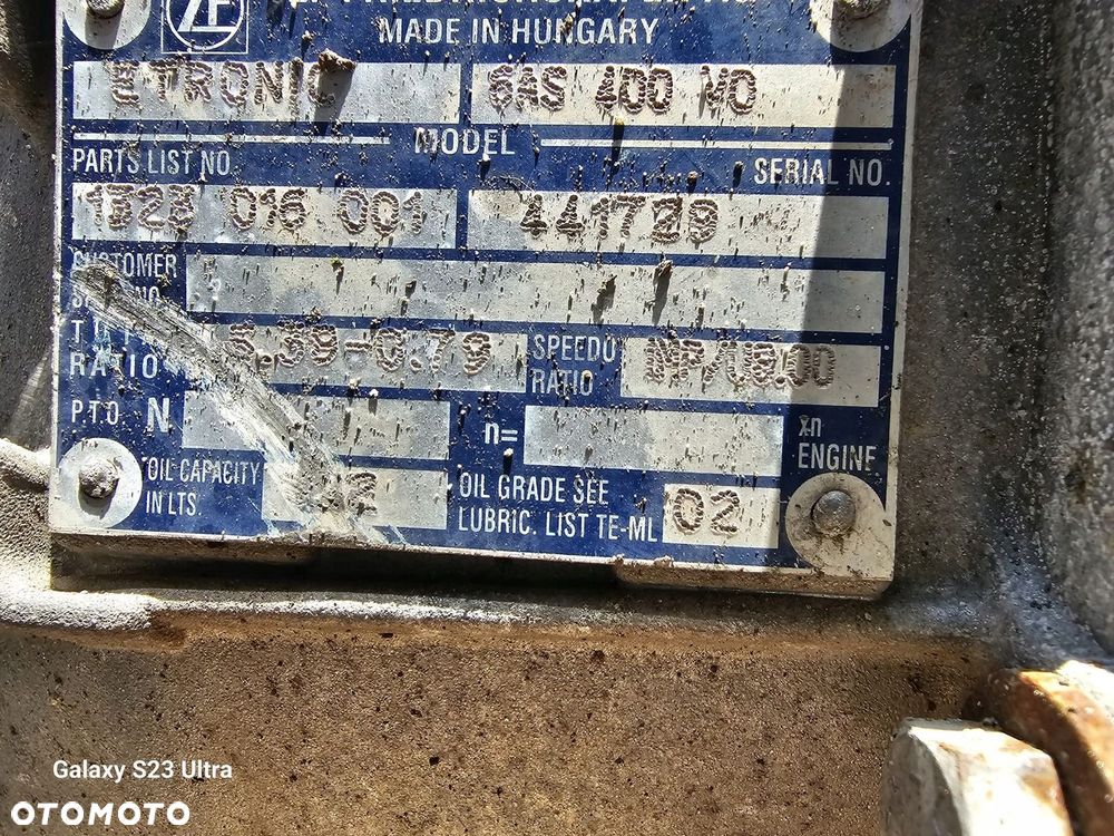 Skrzynia automat Etronic 6AS 400 VO Iveco Maxity Cabstar NT400 07-23r - 3