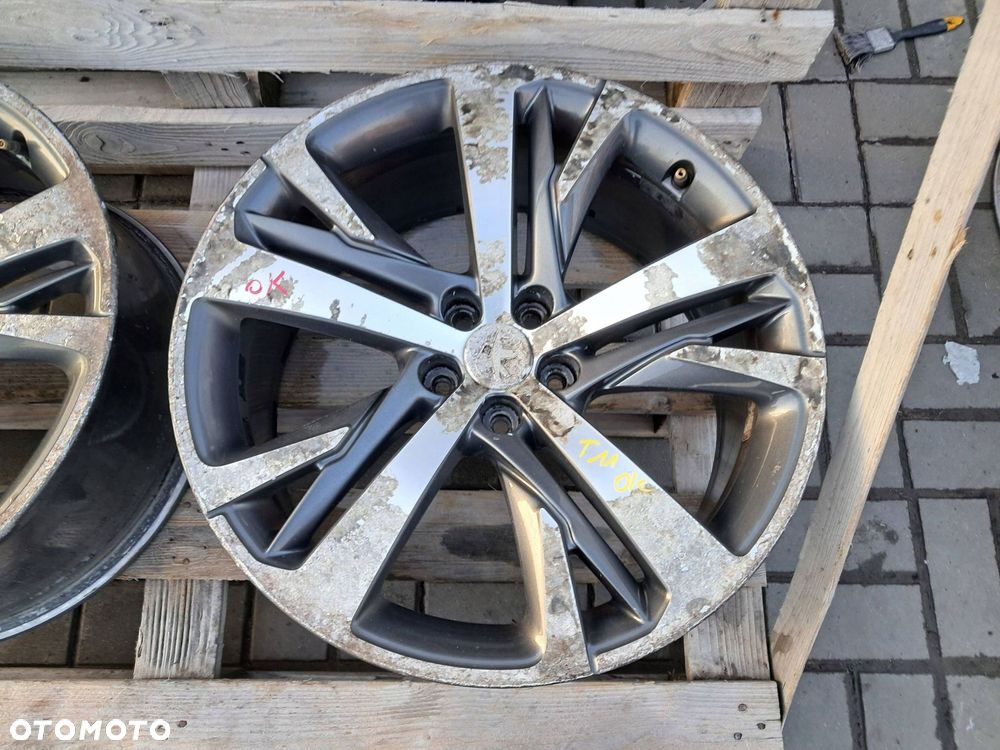 citroen peugeot rcz felgi aluminiowe 19" 8,5 et27 5x108 9800684277 - 8