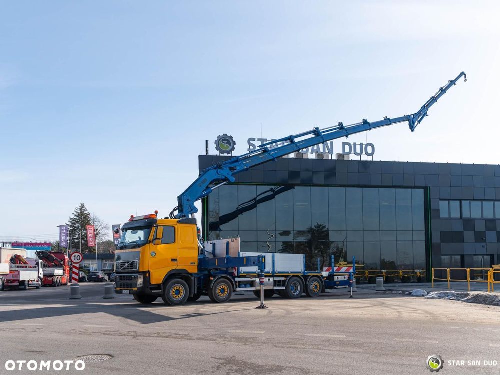 Volvo FH 400 8x2 HIAB 600E-7 FLY JIB HDS Żuraw - 4