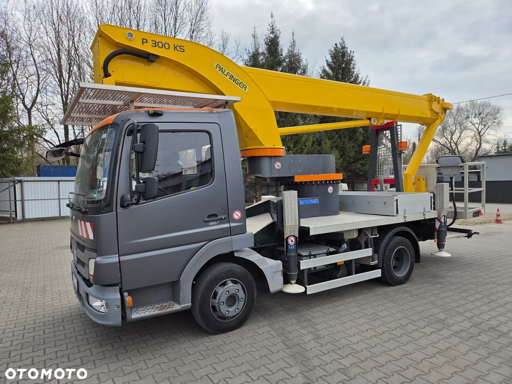 Mercedes-Benz Atego 816 - 30 m PALFINGER P 300 KS Podnośnik koszowy ZWYŻKA WUMAG WT 300 Ruthmann