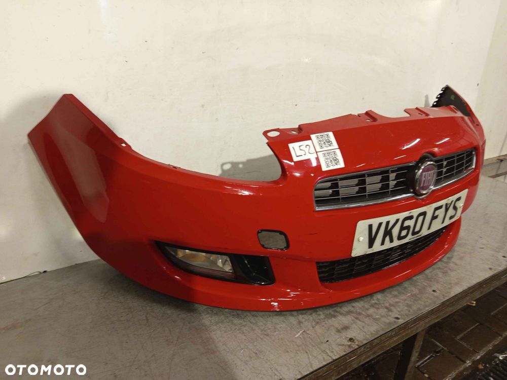 + ZDERZAK PRZÓD PRZEDNI DO FIAT BRAVO II 2 187/B ROSSO ORGOGLIOSO CZERWONY HALOGENY - 3