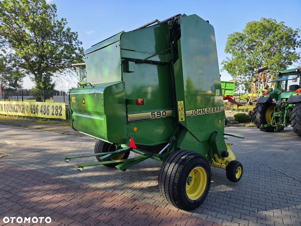 John Deere 590 Pasowa Zadbana Jak nowa Rotor Siatka/Sznurek Noże Oryginał - 5