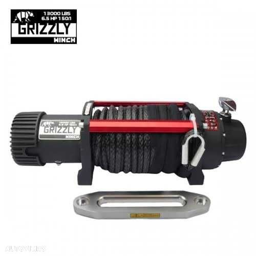 Troliu electric 12V rapid Off-Road 5897kg (13000lbs) Grizzly Winch - 1