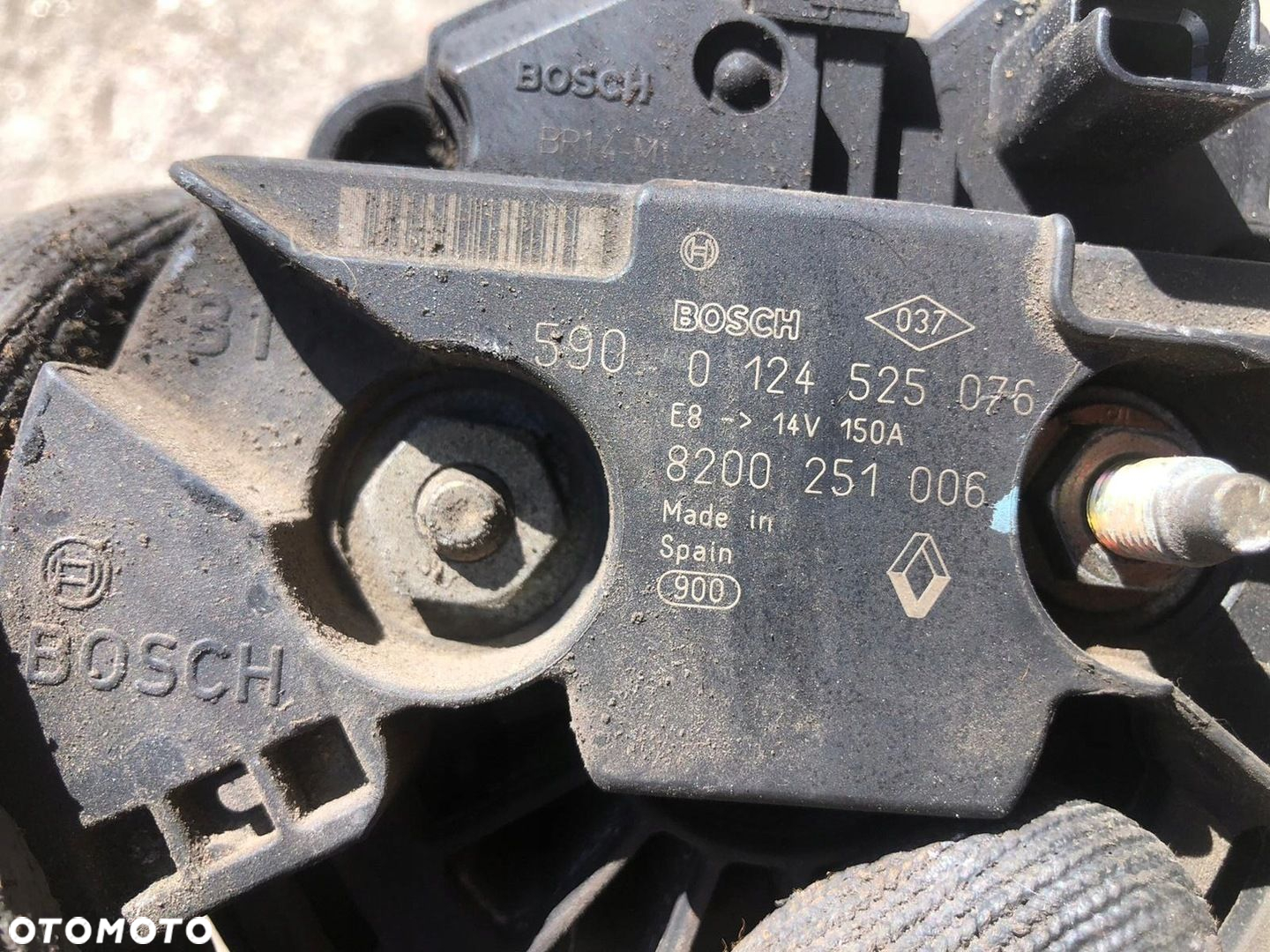 RENAULT MASTER II 2 2.2 DCI ALTERNATOR 2 PINY - 3