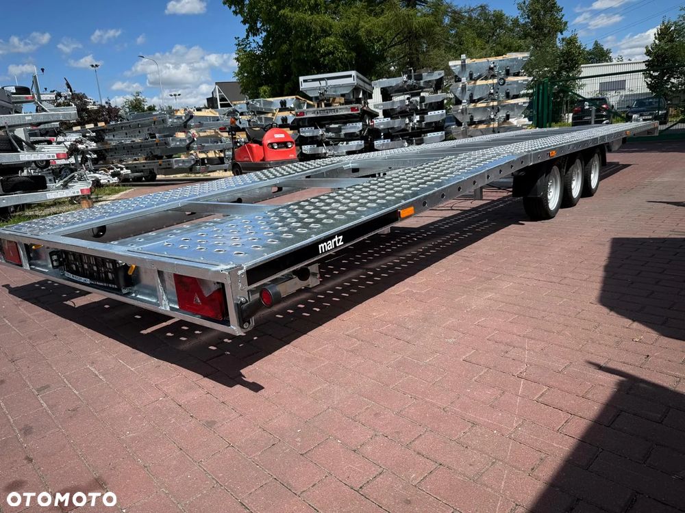 Martz Laweta Martz GT PLUS 850/3 3,5T 850x215m 3 osie dwa auta 2 auta VDI - 3