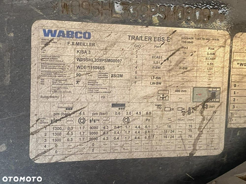 Meiller kisa3 39.0t - 22