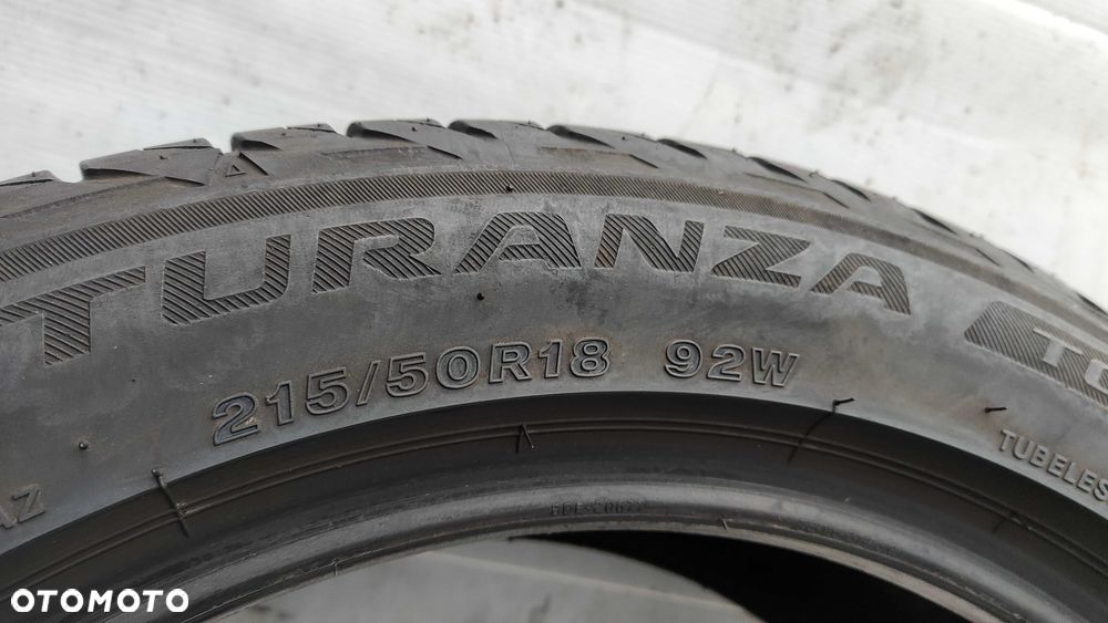 Opony Letnie 215/50/18 Bridgestone 2szt 7mm - 4