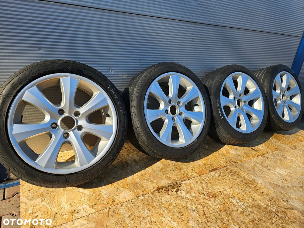 bmw 3 e90 koła felgi aluminiowe 17 KBA45848 dezent et45 8Jx17 - 5