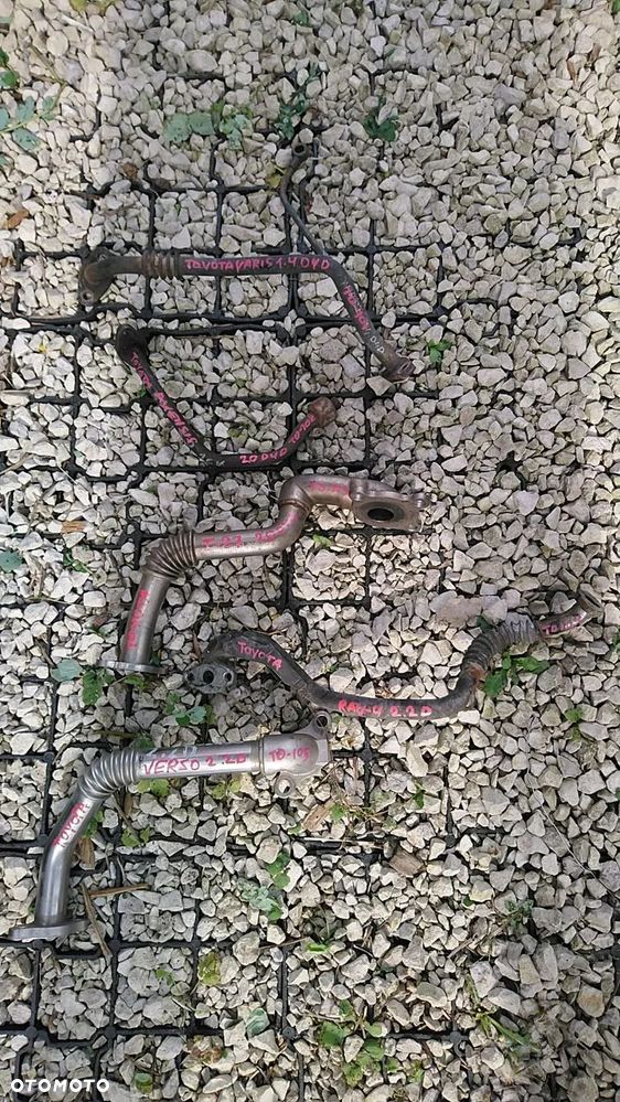 TOYOTA CHŁODNICA CHŁODNICZKA EGR RECYRKULACJI SPALIN - 3