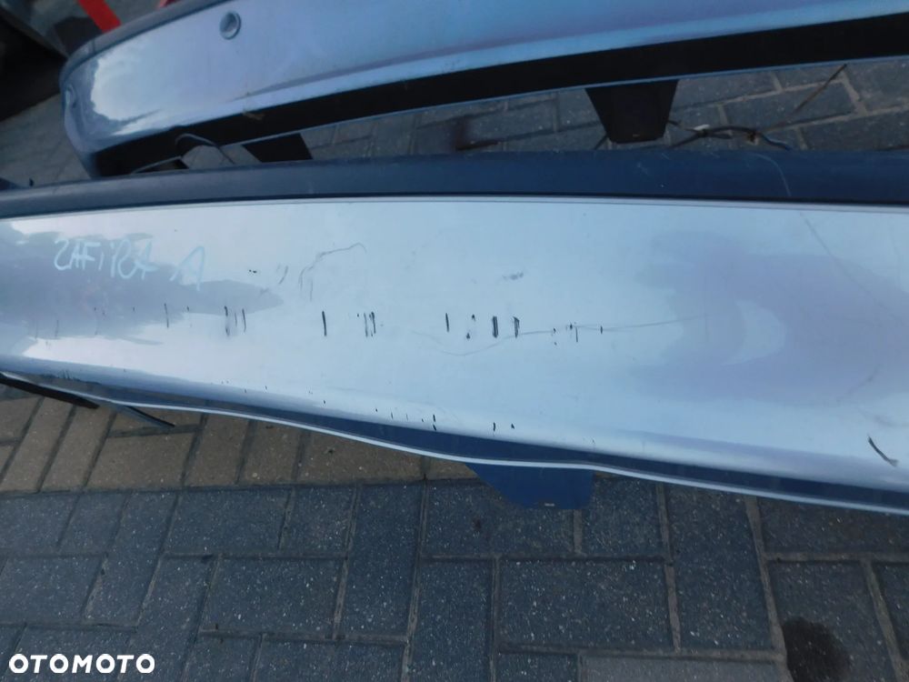 zderzak tył tylny OPEL ZAFIRA A Z163 PDC BŁĘKITNY - 5