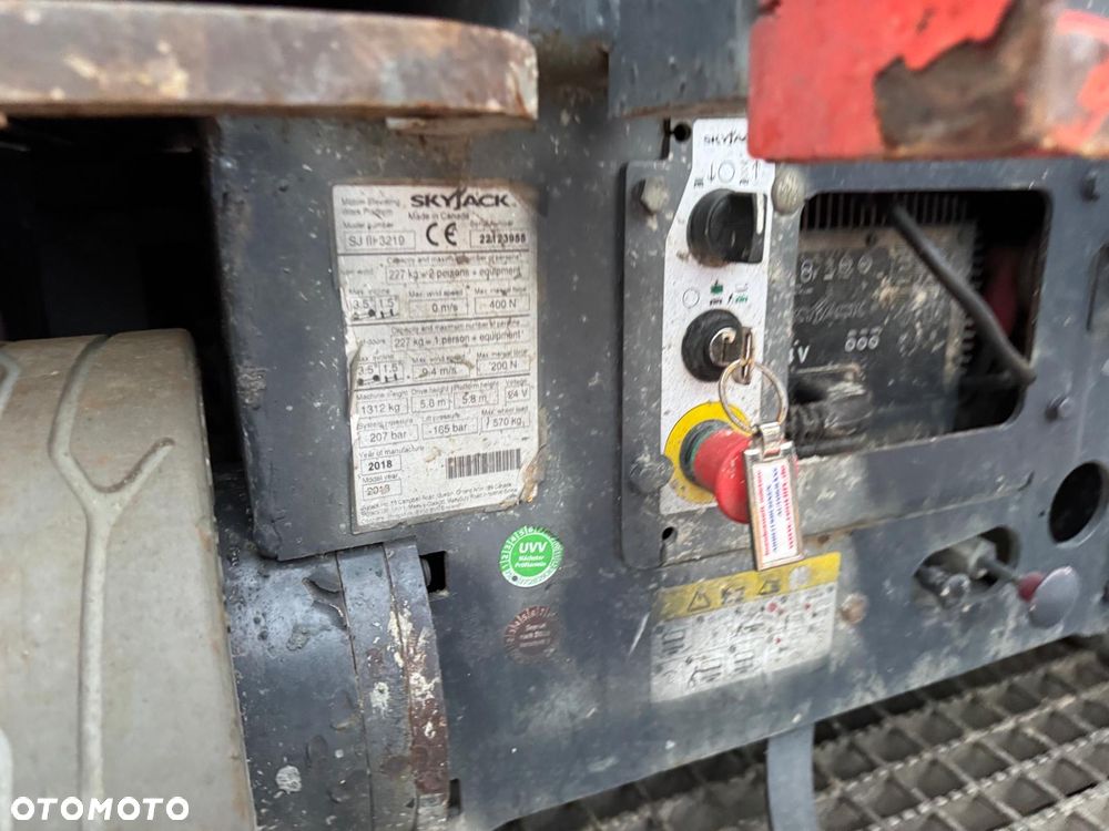 Skyjack SJ III 3219 Zwyżka Podnośnik Nożycowy Elektryczny, Super Stan. Serwisowane. Podesty Ruchome. Podest - 11