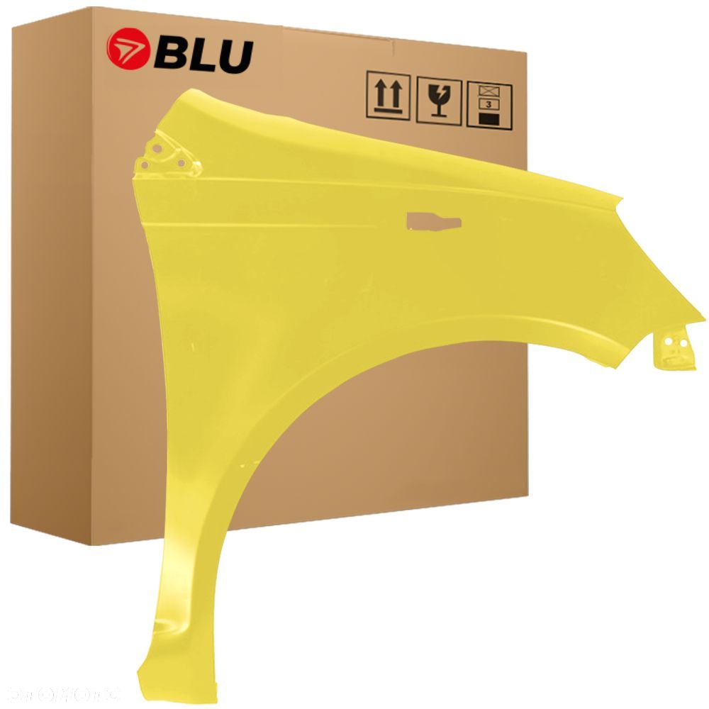 BLU Błotnik TOYOTA YARIS I 1 XP10 580 prawy żółty 1999-2006 przód GelbMicaMetallic - 1