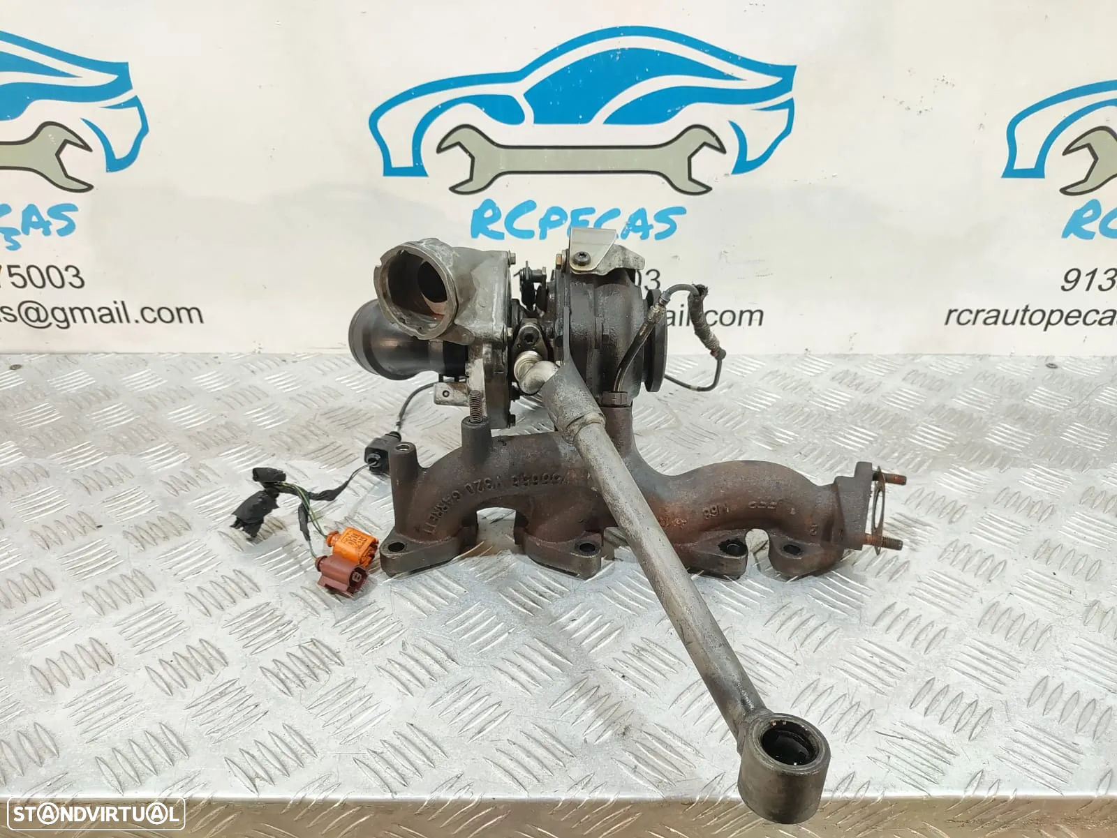 TURBO AUDI A3 8P 2.0 TDI 16V 170CV BMN 03G253019N 03G253019 VOLKSWAGEN GOLF V PASSAT B6 SEAT LEON 1P SKODA OCTAVIA II 2 MK2 - 7