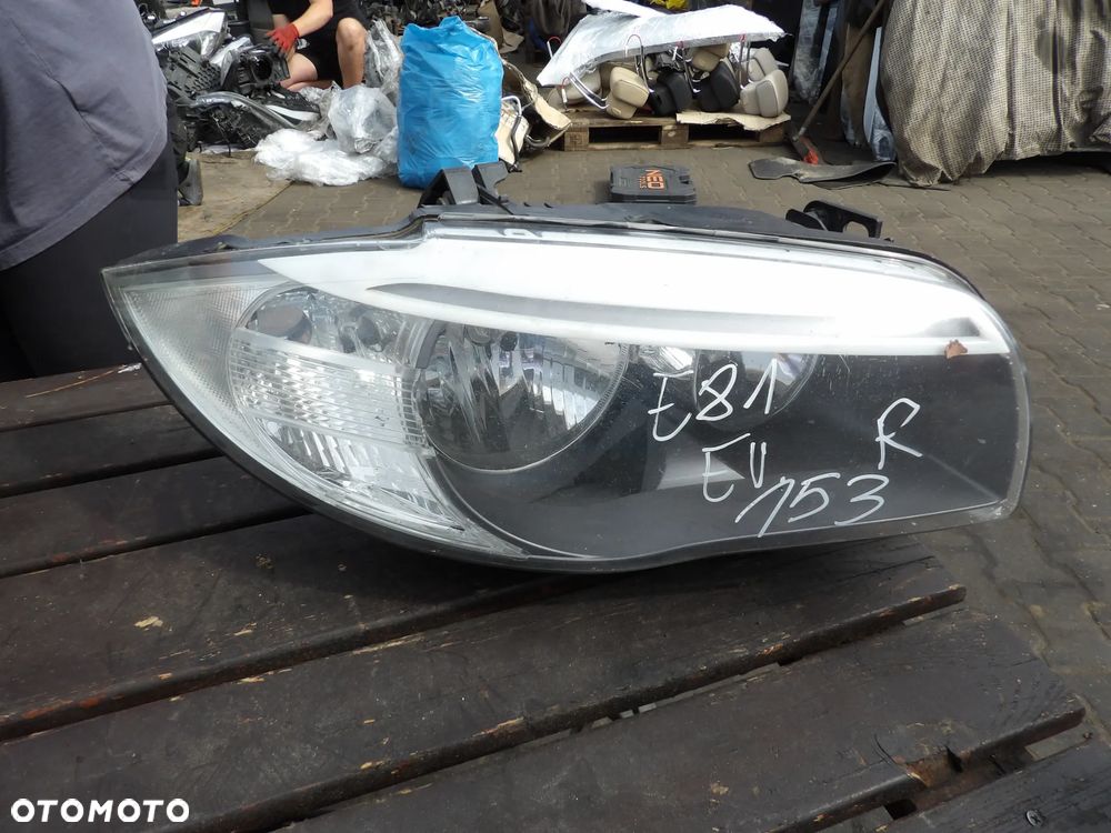 BMW - E87 - LIFT - PRAWA LAMPA PRZEDNIA - ORYGINAŁ - EUROPA - 7263640 - 1