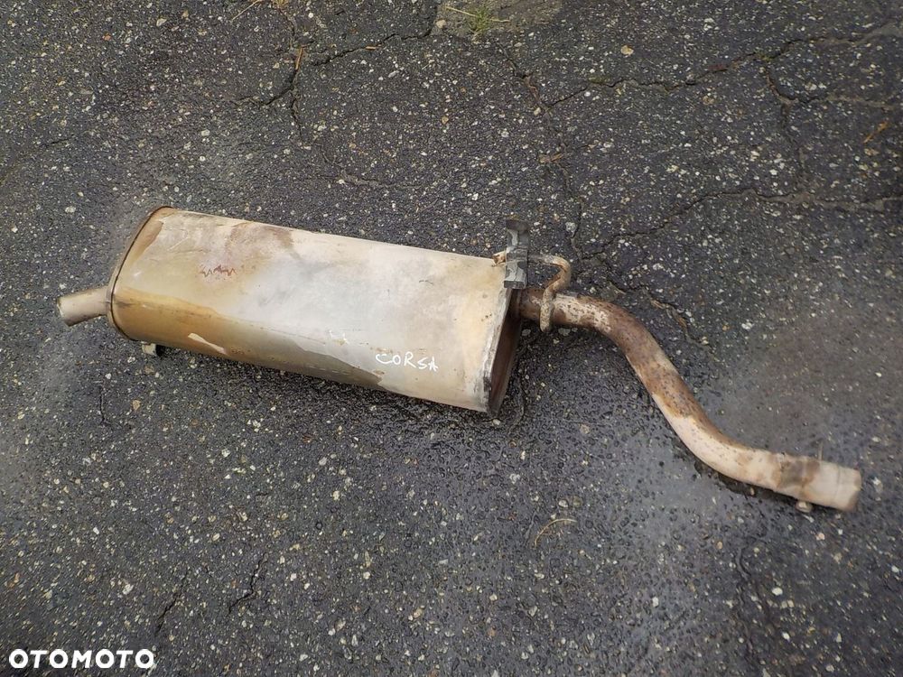 tłumik końcowy opel corsa d 1,2 12v 2010r - 1