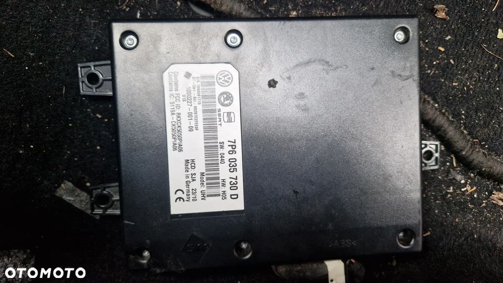 VOLKSWAGEN GOLF VI MODUŁ BCM 7P6035730D - 1