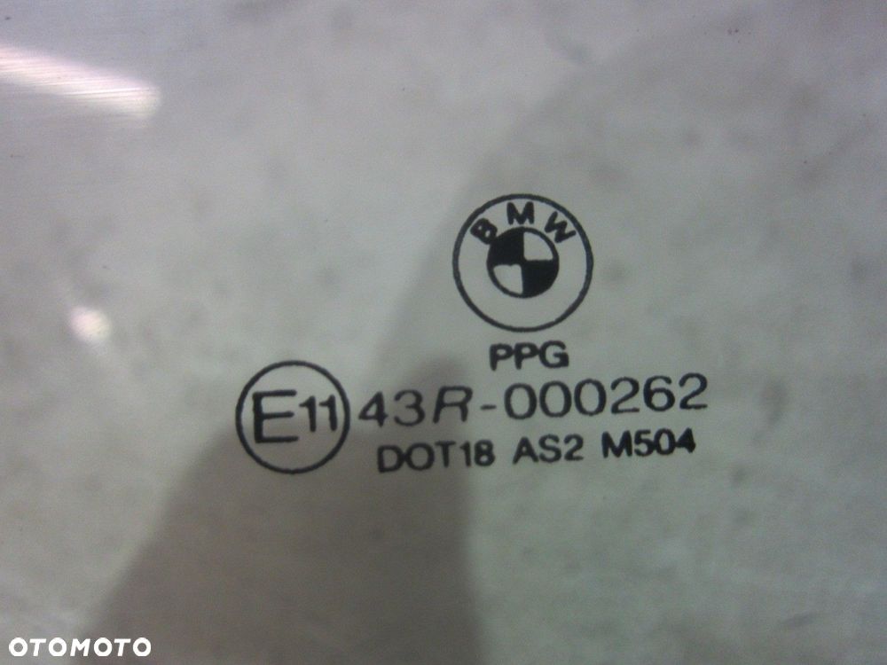 BMW Z3 E36 SZYBA DRZWI PRAWA PRZEDNIA PRAWY PRZÓD 51328397628 8397628 - 5