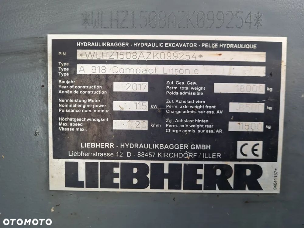 Liebherr A 918 Compact - 40