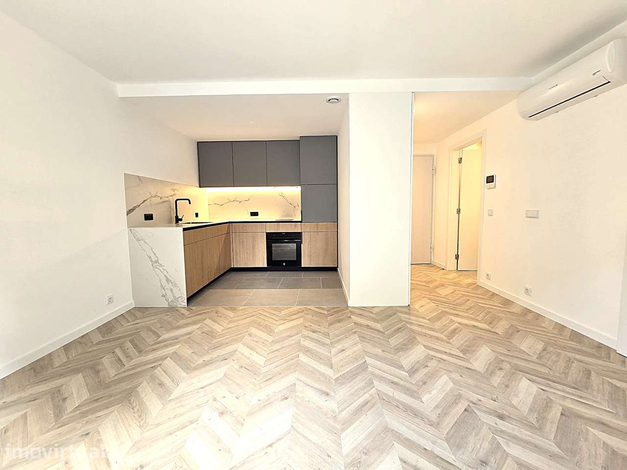 Apartamento T1 | Novo | Condomínio Olarias, Centro de Leiria - Grande imagem: 3/13