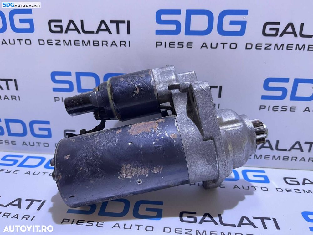 Electromotor cu 10 Dinti Cutie Manuala 5 Trepte Volkswagen Polo 9N 1.9 SDI 2002 - 2008 Cod 02T911024 0001123018 [M9090] - 1