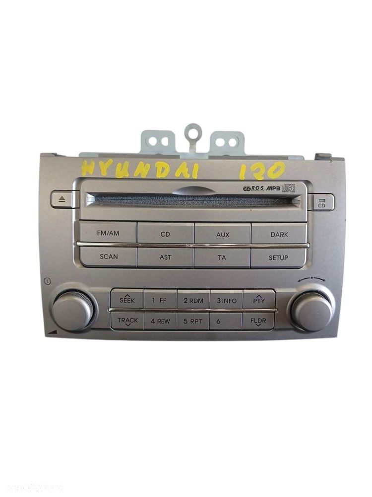 RADIO CD HYUNDAI i20 RADIO CD 11051321 i20 - 1