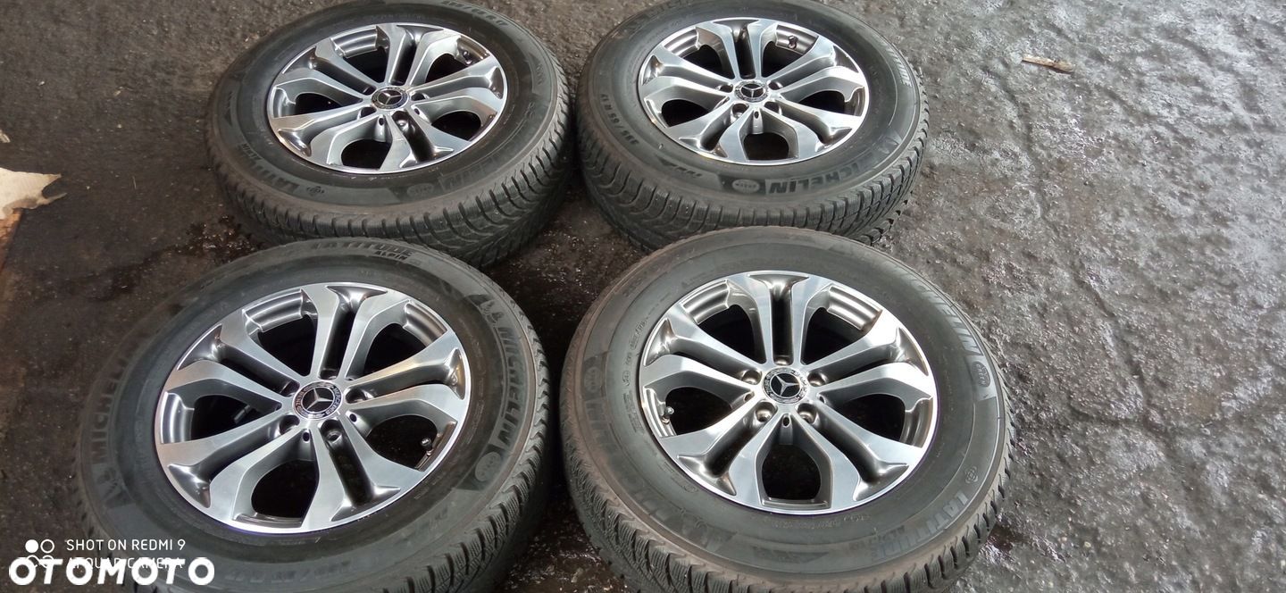 MERCEDES GLC KOŁA 17 ZIMOWE A2534010600 MICHELIN 7,8mm - 1