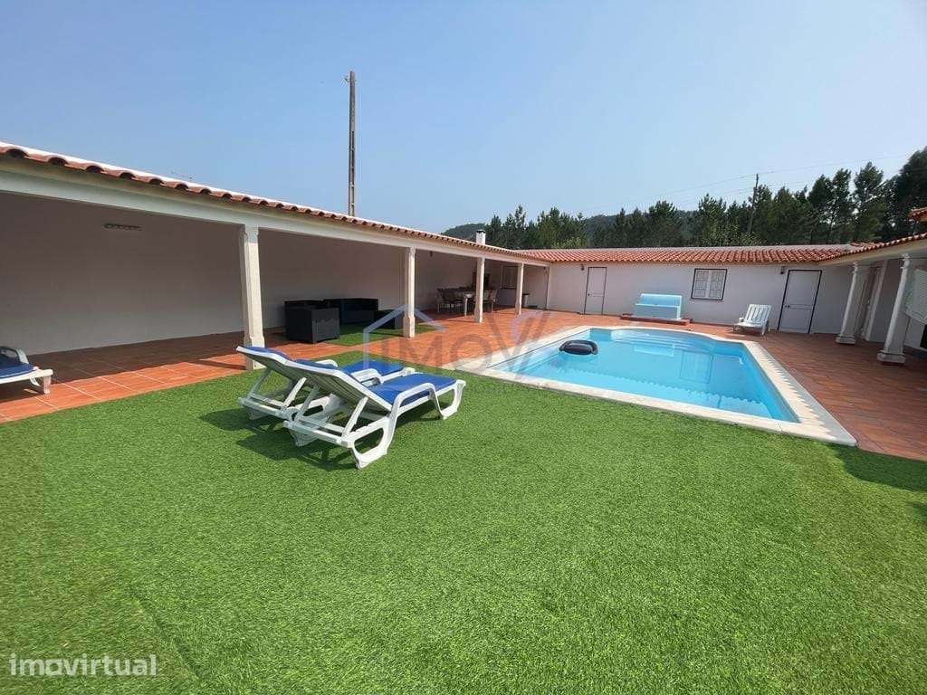 Moradia  T4 com Piscina junto ás margens do Rio Zêzere – Ferreira do Z - Grande imagem: 2/34