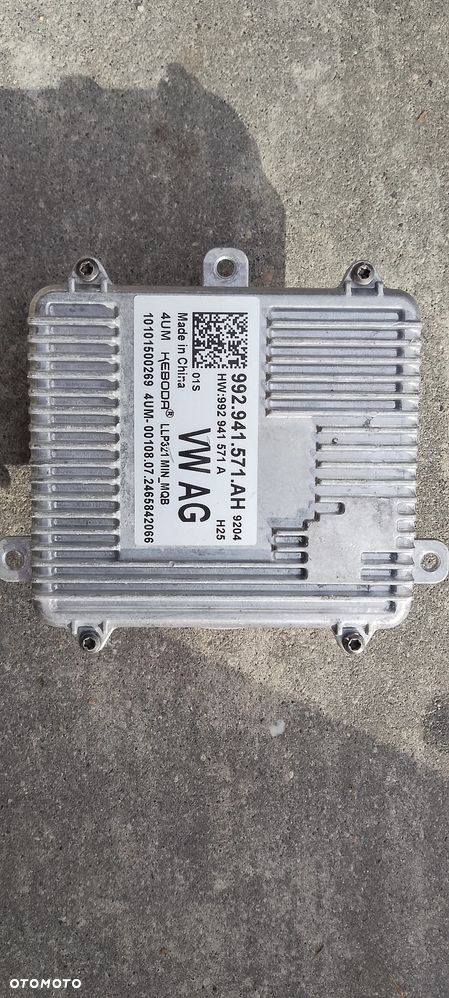 PRZETWORNICA MODUŁ LED 992941571AH VW AUDI SKODA SEAT ORYGINAŁ REFLEKTORA - 2