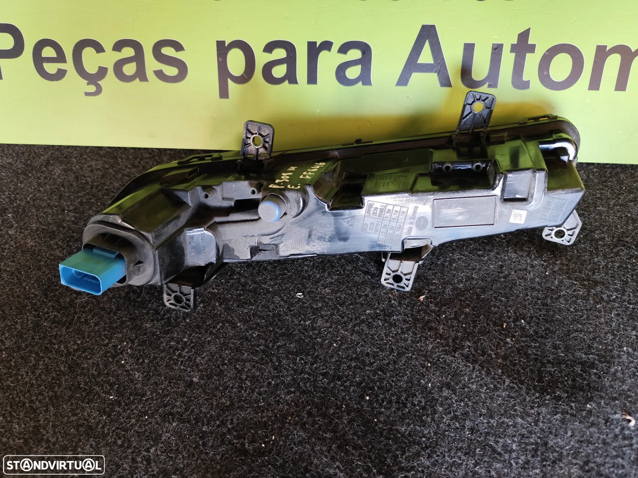 PEUGEOT 308 III FAROL DIURNO LED ESQUERDO - FF646 - 8