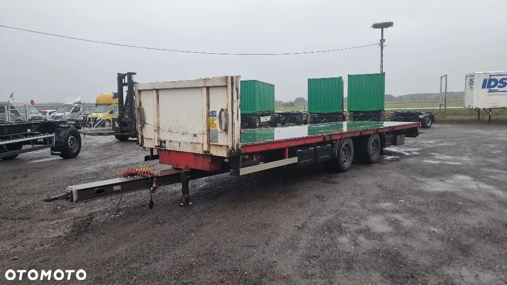 H&W 16.000ZŁ NETTO TANDEM 9.60m PLATFORMA JUMBO MOŻLIWOŚĆ TRANSPORTU