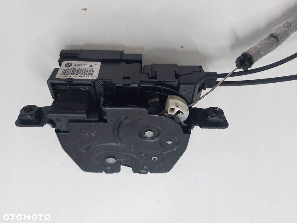 bmw 7 f01 f02 08r> zamek klapy dociąg tył komplet 7191213 7191211 - 3