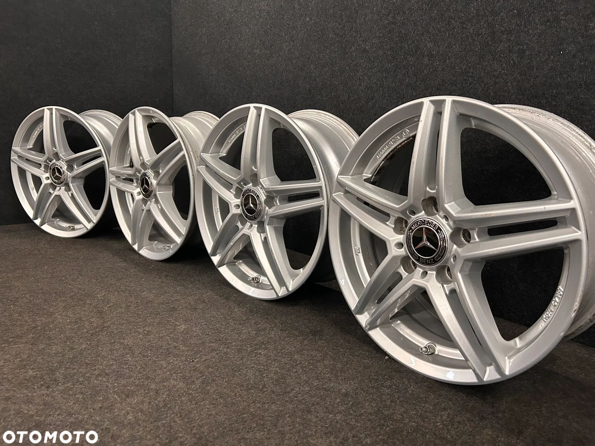 Alufelgi Mercedes A-Klasa W176, CLA, B-Klasa W246, Vito 16 cali 5x112 4szt. Ładne! z czujnikami! - 1