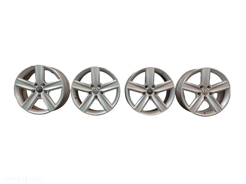 4X FELGI ALUMINIOWE VW TOUAREG II 7P 19'' 8,5J ET59 5X130 7P6601025K - 1